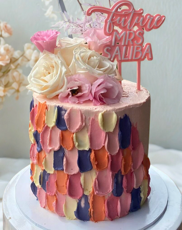 Bridal Shower Decorated Custom Cake Sydney